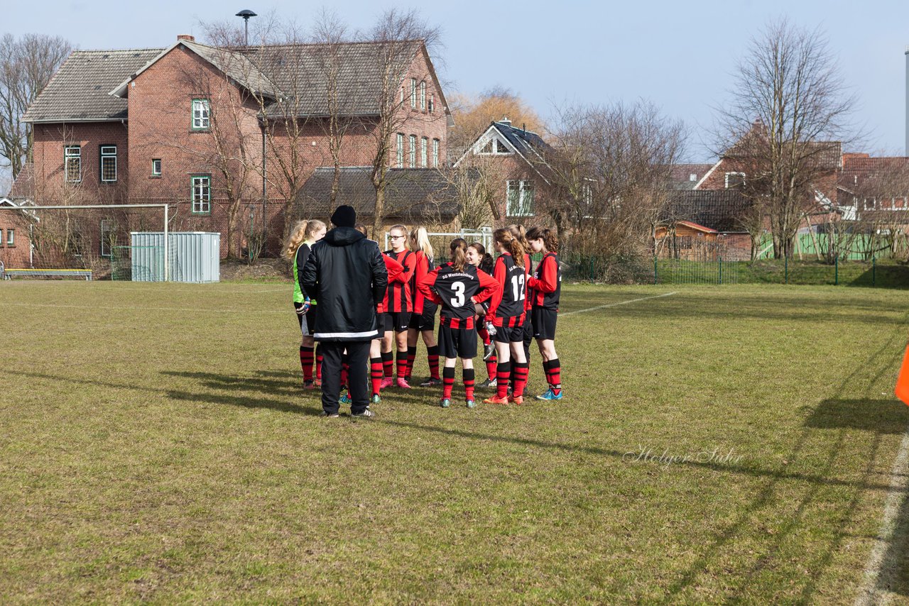 Bild 106 - wBJ SG Weststeinburg/Beidenfleth - SV Henstedt Ulzburg : Ergebnis: 0:4